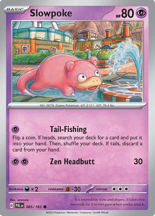 Slowpoke 085  - Common
