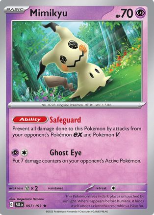 Mimikyu 097  - Holofoil - Rare