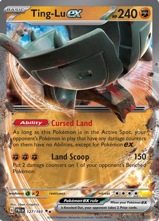 Ting-Lu ex 127  - Holofoil - Double Rare