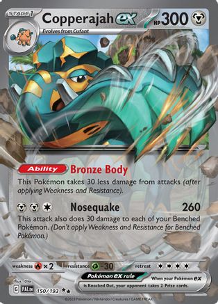 Copperajah ex 150  - Holofoil - Double Rare