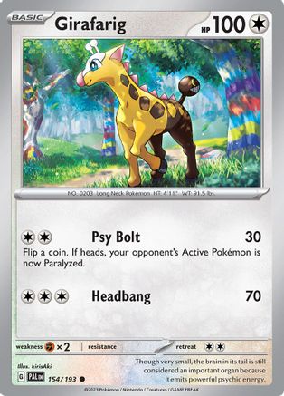 Girafarig 154  - Common