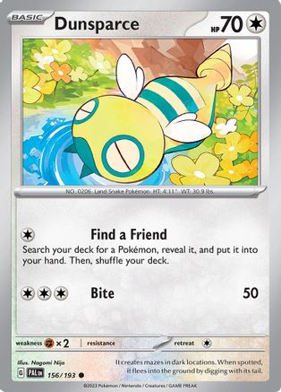 Dunsparce 156  - Common