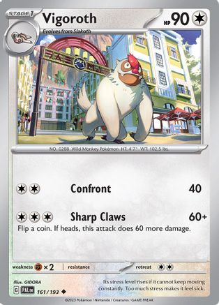 Vigoroth 161  - Uncommon