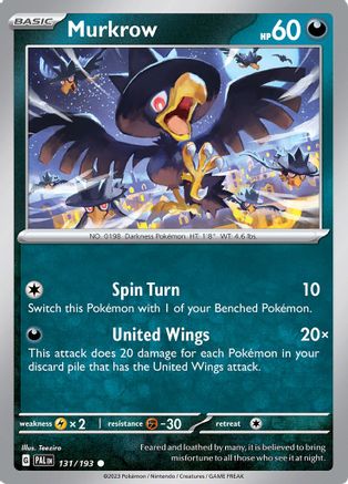 Murkrow 131  - Common