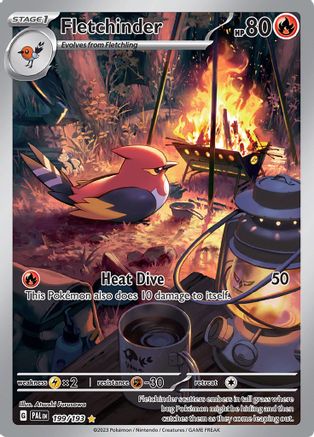 Fletchinder 199/193  - Holofoil - Illustration Rare