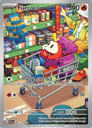 Fuecoco 201/193  - Holofoil - Illustration Rare