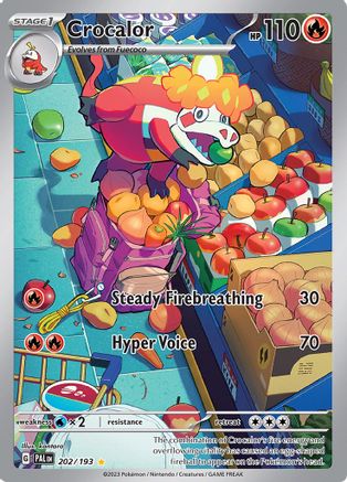 Crocalor 202/193  - Holofoil - Illustration Rare