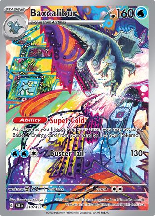 Baxcalibur 210/193  - Holofoil - Illustration Rare