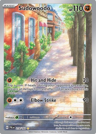 Sudowoodo 219/193  - Holofoil - Illustration Rare
