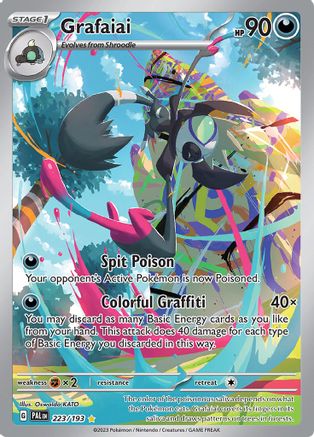Grafaiai 223/193  - Holofoil - Illustration Rare