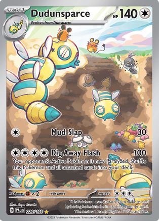 Dudunsparce 229/193  - Holofoil - Illustration Rare