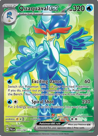 Quaquaval ex 235/193  - Holofoil - Ultra Rare