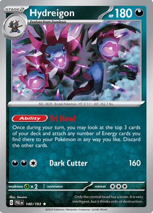 Hydreigon 140  - Holofoil - Rare