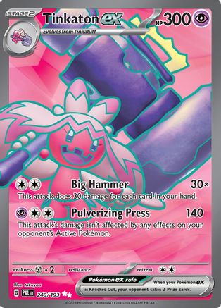 Tinkaton ex 240/193  - Holofoil - Ultra Rare