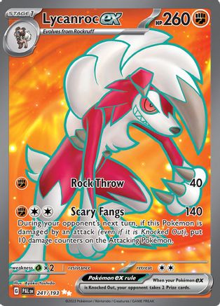 Lycanroc ex 241/193  - Holofoil - Ultra Rare