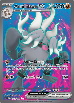 Annihilape ex 242/193  - Holofoil - Ultra Rare