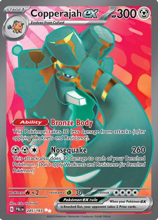 Copperajah ex 245/193  - Holofoil - Ultra Rare