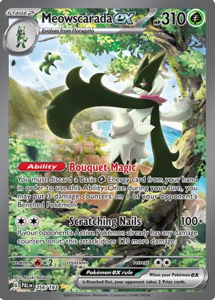 Meowscarada ex 256/193  - Holofoil - Special Illustration Rare