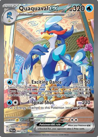 Quaquaval ex 260/193  - Holofoil - Special Illustration Rare