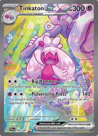 Tinkaton ex 262/193  - Holofoil - Special Illustration Rare