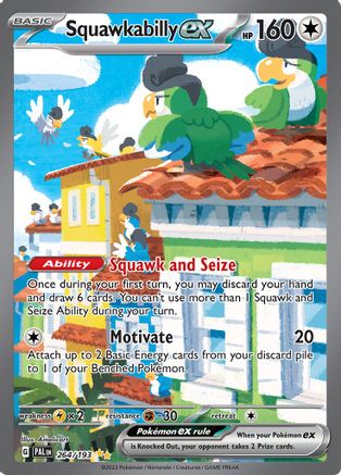 Squawkabilly ex 264/193  - Holofoil - Special Illustration Rare