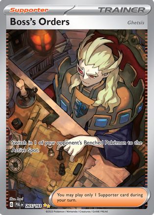 Boss's Orders 265/193  - Holofoil - Special Illustration Rare
