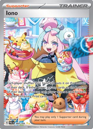 Iono 269/193  - Holofoil - Special Illustration Rare