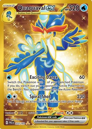 Quaquaval ex 273/193  - Holofoil - Hyper Rare