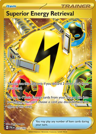 Superior Energy Retrieval 277/193  - Holofoil - Hyper Rare