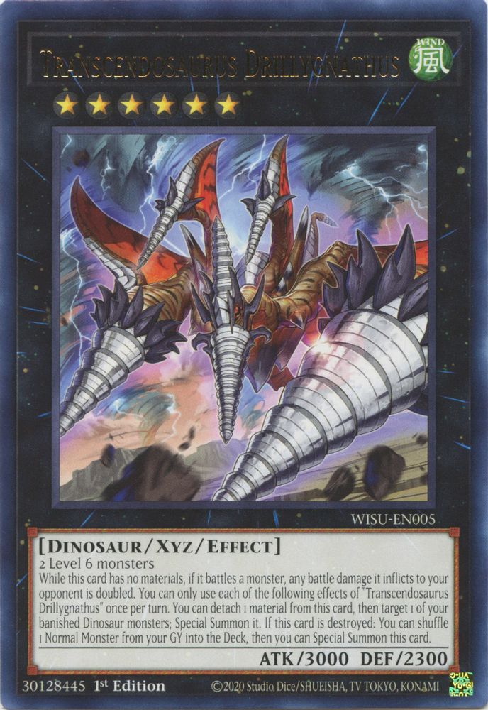 Transcendosaurus Drillygnathus (WISU-EN005) - Rare
