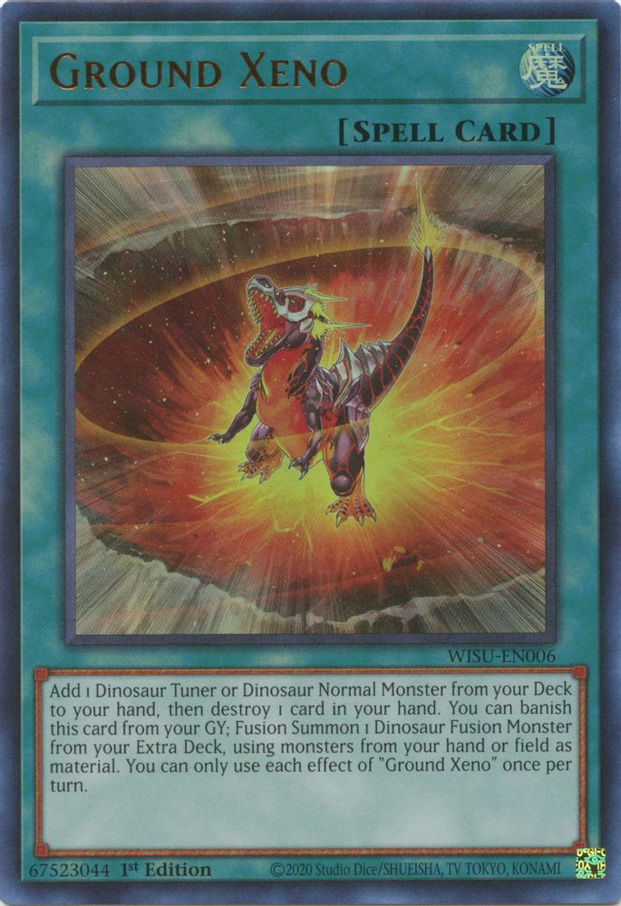 Xeno au sol [WISU-EN006] Ultra Rare 