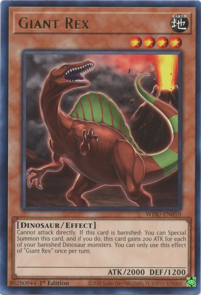 Giant Rex (WISU-EN010) - Rare