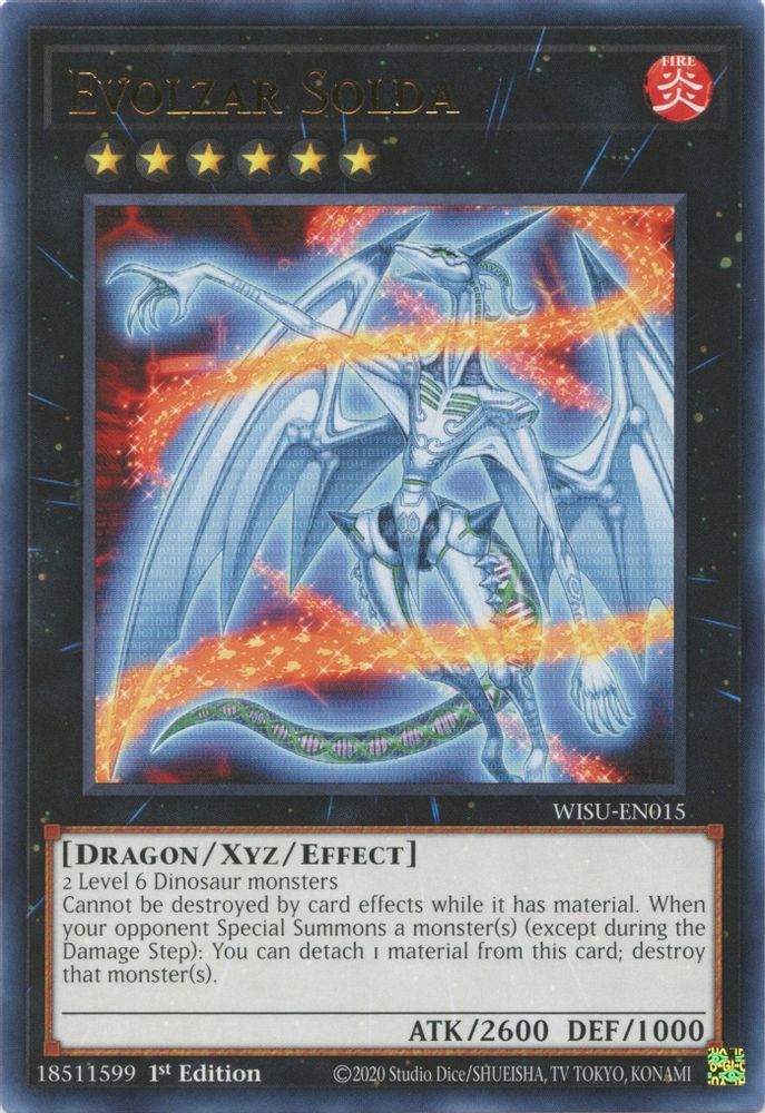 Evolzar Solda [WISU-EN015] Rare 
