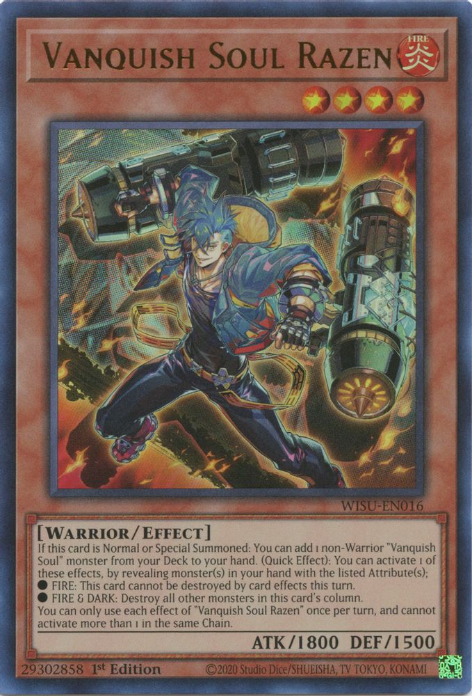 Vanquish Soul Razen (WISU-EN016) - Ultra Rare