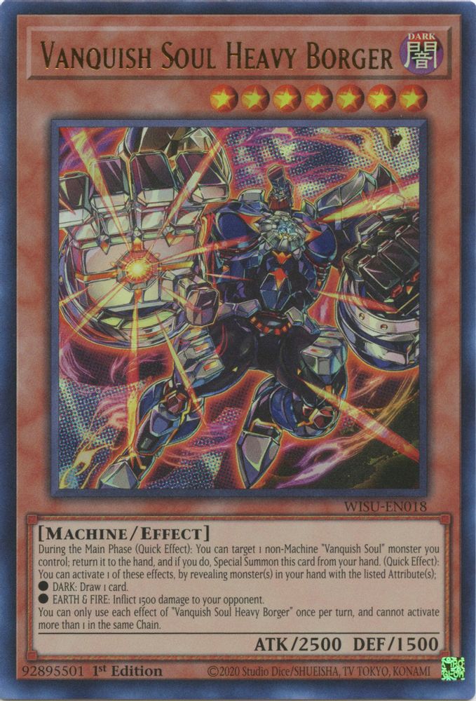 Vanquish Soul Heavy Borger (WISU-EN018) - Ultra Rare