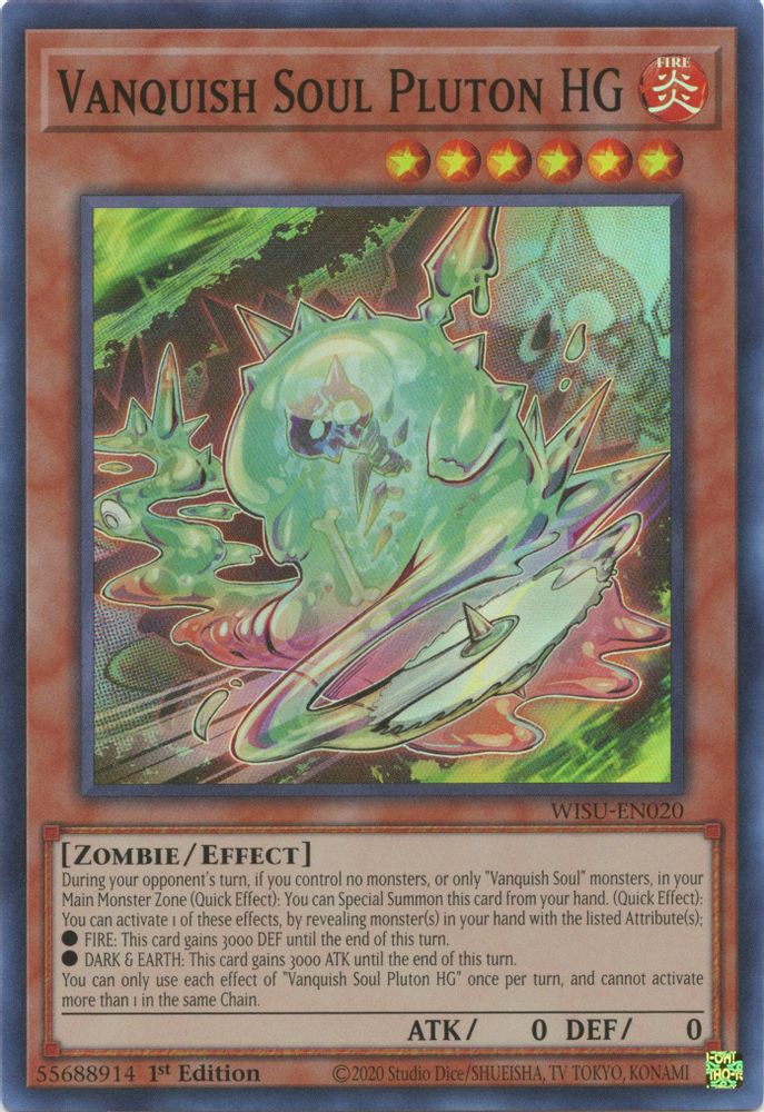 Vanquish Soul Pluton HG (WISU-EN020) - Super Rare
