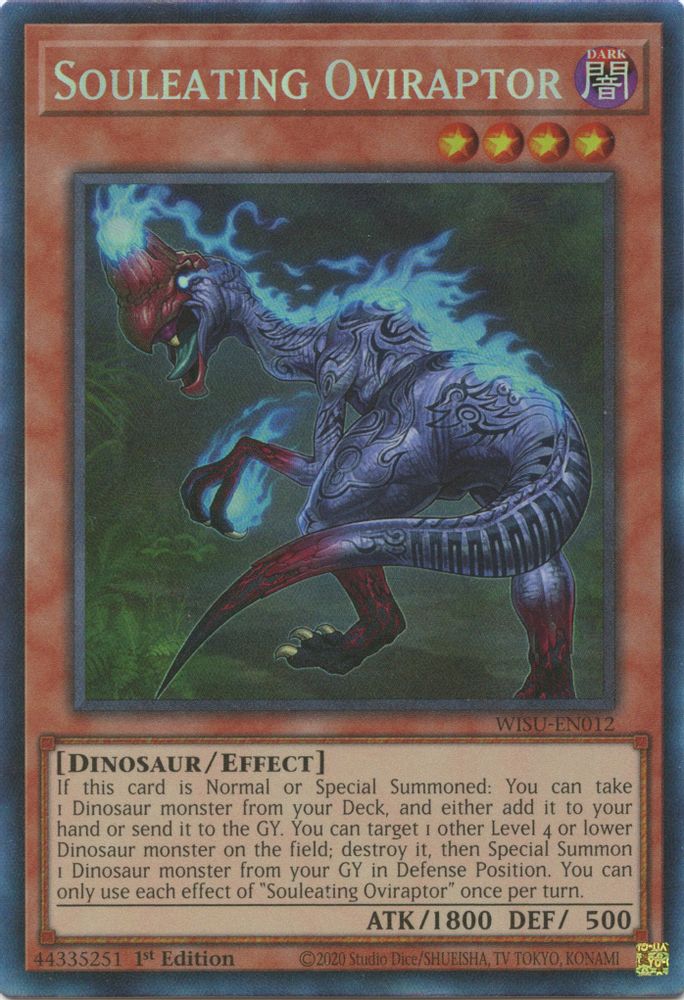 Souleating Oviraptor (CR) (WISU-EN012) - Collector's Rare