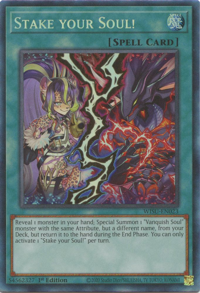 Stake your Soul! (CR) (WISU-EN023) - Collector's Rare