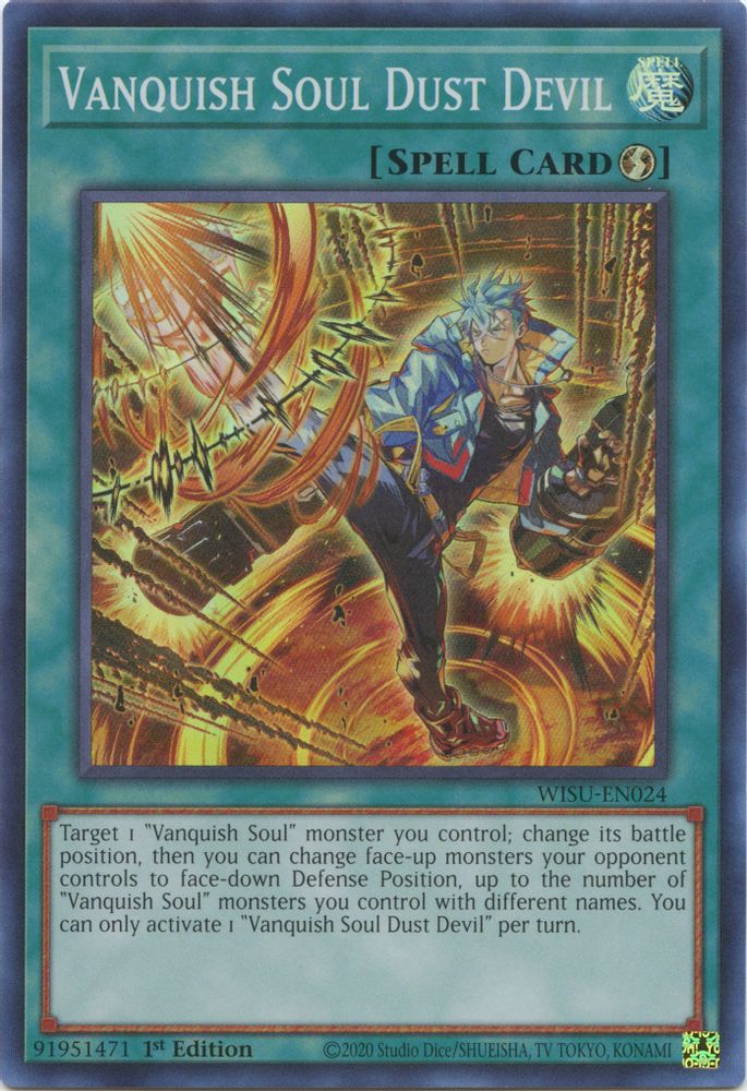 Vanquish Soul Dust Devil (WISU-EN024) - Super Rare