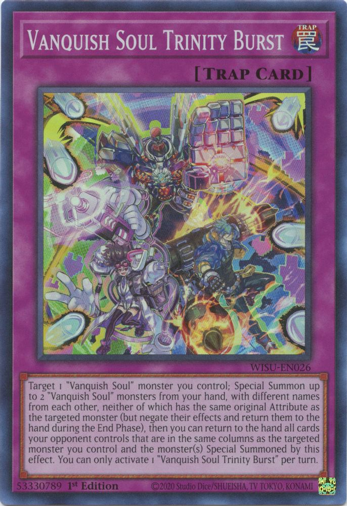 Vanquish Soul Trinity Burst (WISU-EN026) - Super Rare