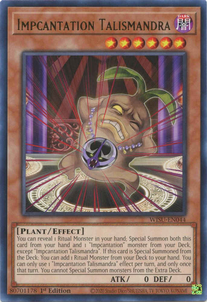 Talismandra d'impcantation [WISU-EN044] Rare 