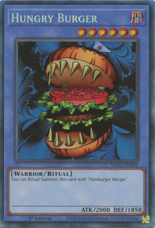 Hungry Burger [WISU-EN041] Rare de collection 