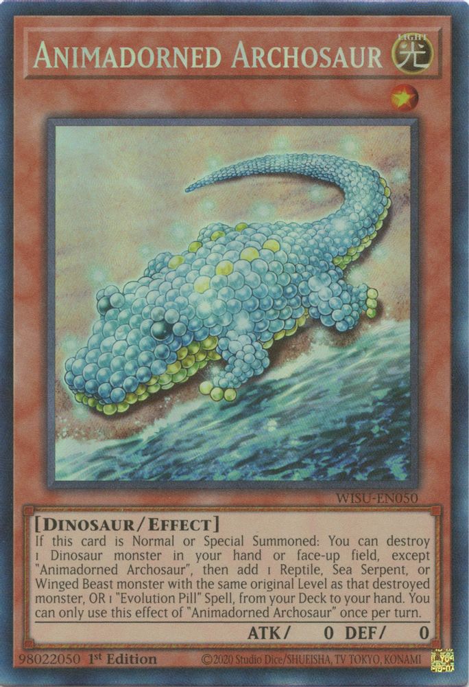 Animadorned Archosaur (CR) (WISU-EN050) - Collector's Rare