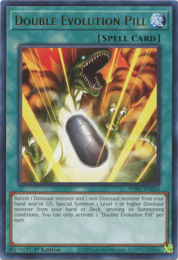 Double Evolution Pill (WISU-EN053) - Rare