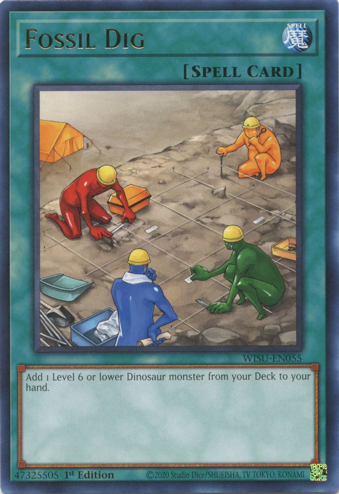 Fossil Dig (WISU-EN055) - Rare