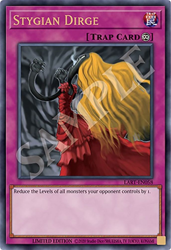 Stygian Dirge (LART-EN058) - Ultra Rare