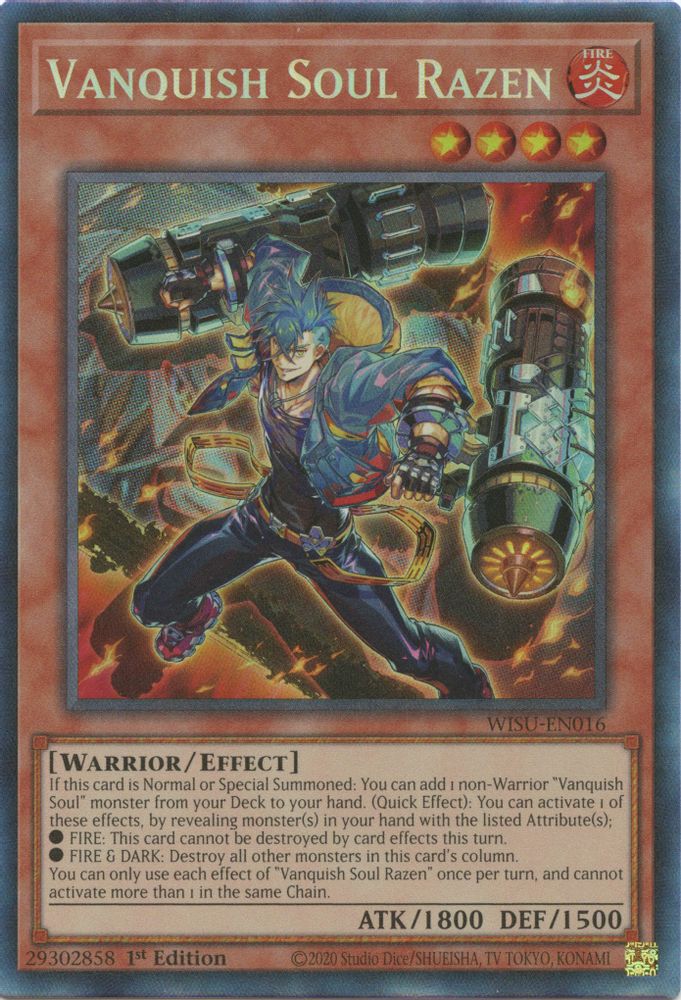 Vanquish Soul Razen (CR) (WISU-EN016) - Collector's Rare