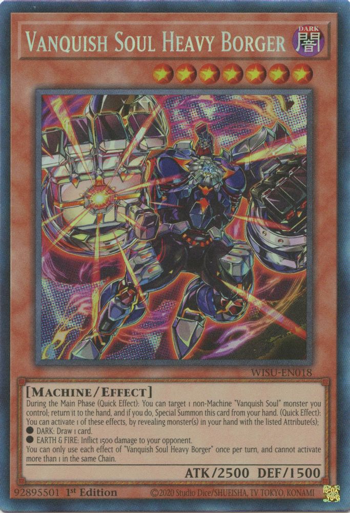 Vanquish Soul Heavy Borger (CR) (WISU-EN018) - Collector's Rare