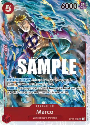Marco (OP03-013) - Super Rare