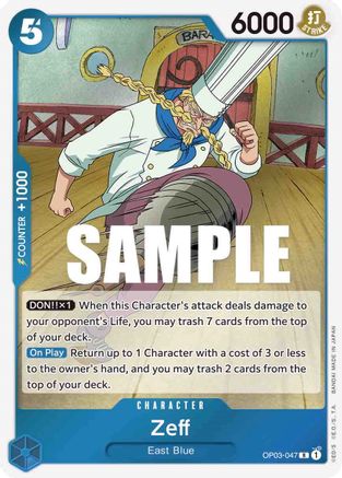 Zeff (OP03-047) - Rare
